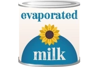 Can of condensed milk for use in cocktails